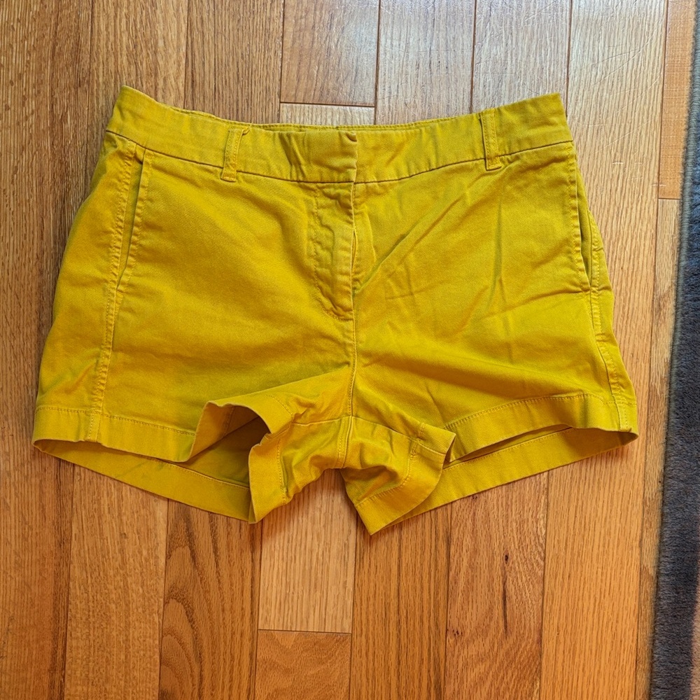 J Crew Yellow Women's Shorts